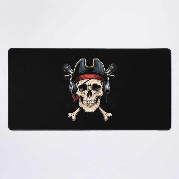 Item preview, Pirate Waves – Skull & Sound Design designed and sold by HT-Creative.