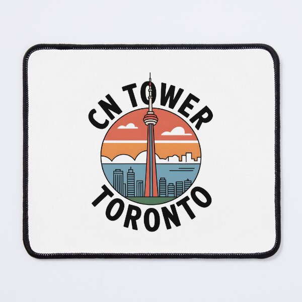 Item preview, CN Tower Toronto Retro Sunset Skyline designed and sold by Paper Drip.