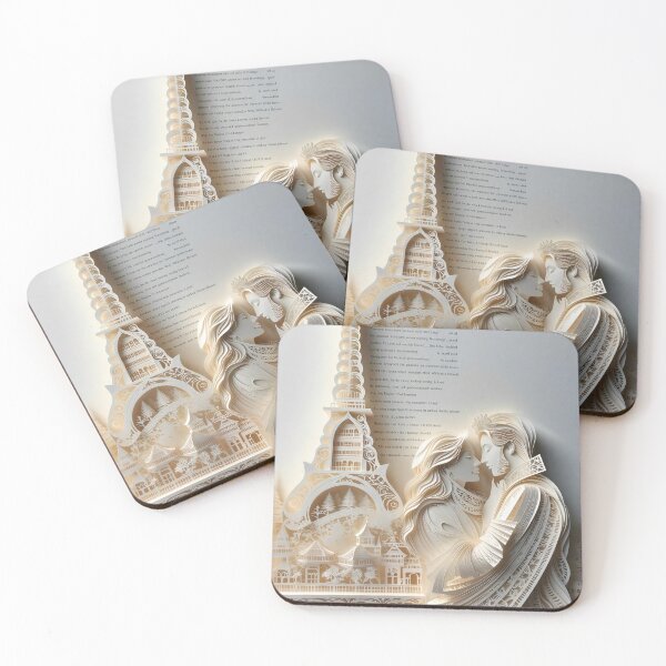 Item preview, A 3D Paris Love Story designed and sold by ClassicArch.