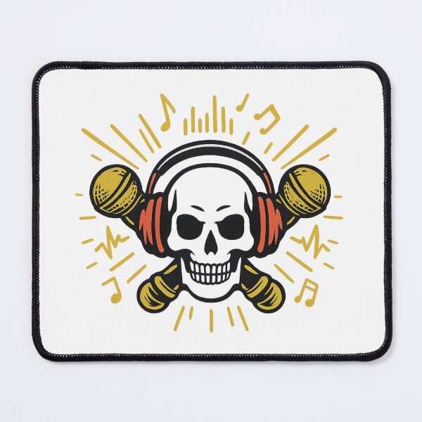 Item preview, Pirate Waves – Skull & Sound Design designed and sold by HT-Creative.