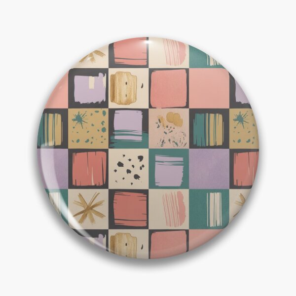 Item preview, Modern Checkered Tile Pattern Design designed and sold by VibeCraftique.