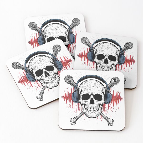 Item preview, Pirate Waves – Skull & Sound Design designed and sold by HT-Creative.