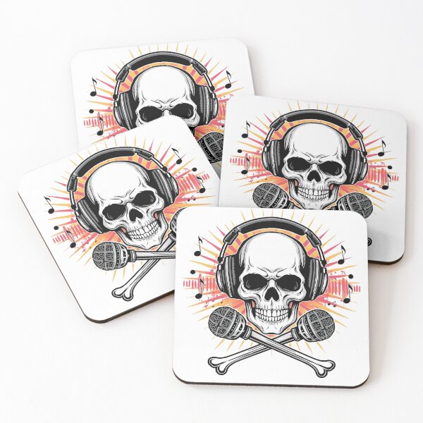 Item preview, Pirate Waves – Skull & Sound Design designed and sold by HT-Creative.
