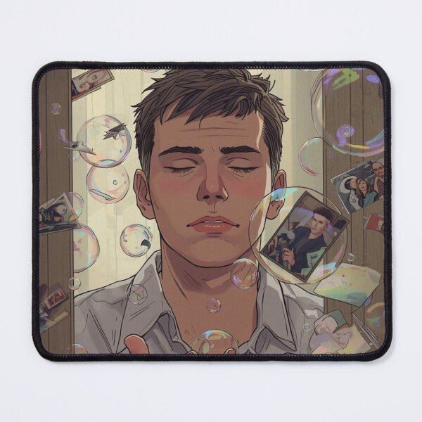 Item preview, Memory Bubbles Art Print designed and sold by Mohamed Ramadan.