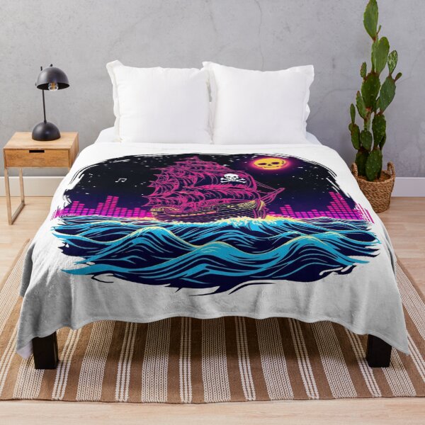 Item preview, Pirate Waves – Skull & Sound Design designed and sold by HT-Creative.