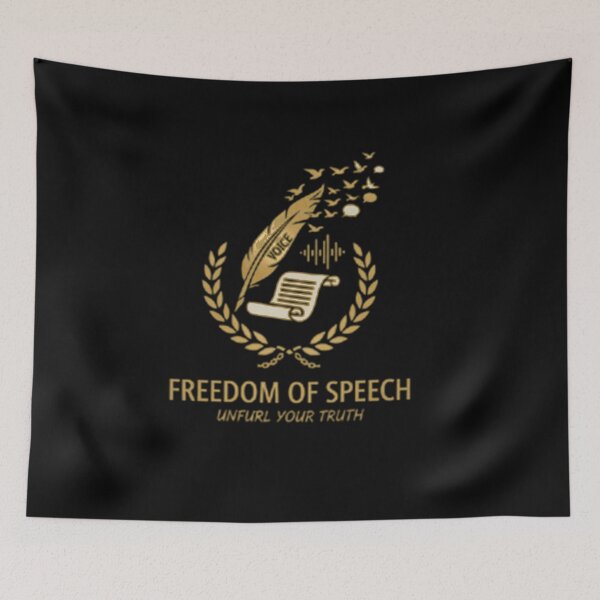Item preview, Freedom of Speech Liberty Rights designed and sold by Upraised.