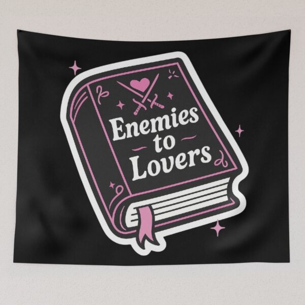 Item preview, Enemies to Lovers Romance Book Aesthetic designed and sold by theliteraryedit.