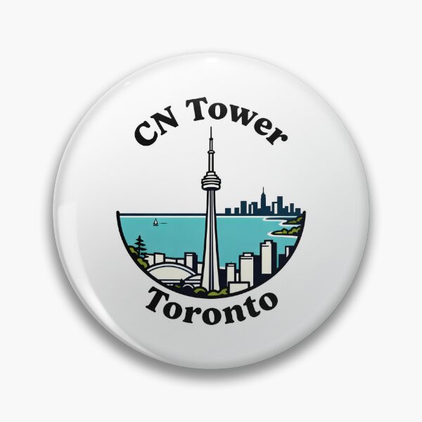 Item preview, Toronto Ontario Vintage Skyline Design designed and sold by Paper Drip.