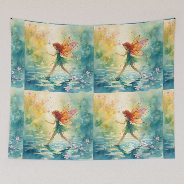 Item preview, Butterfly Fairy Watercolor designed and sold by Karitza Daniela.
