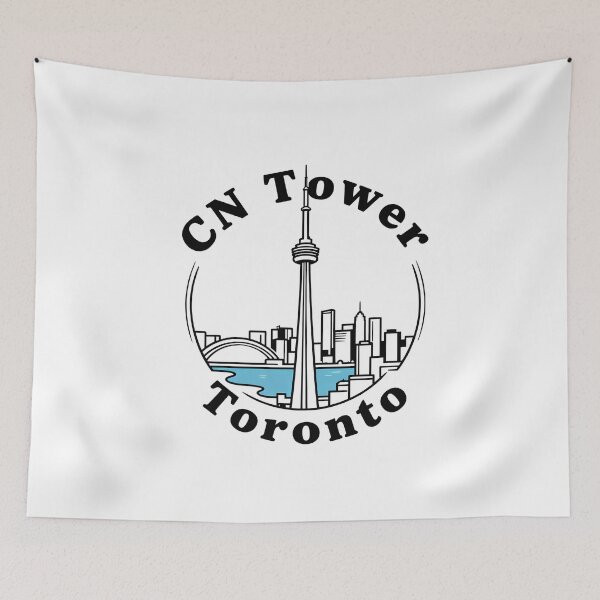 Item preview, Toronto Ontario Vintage Skyline Design designed and sold by Paper Drip.