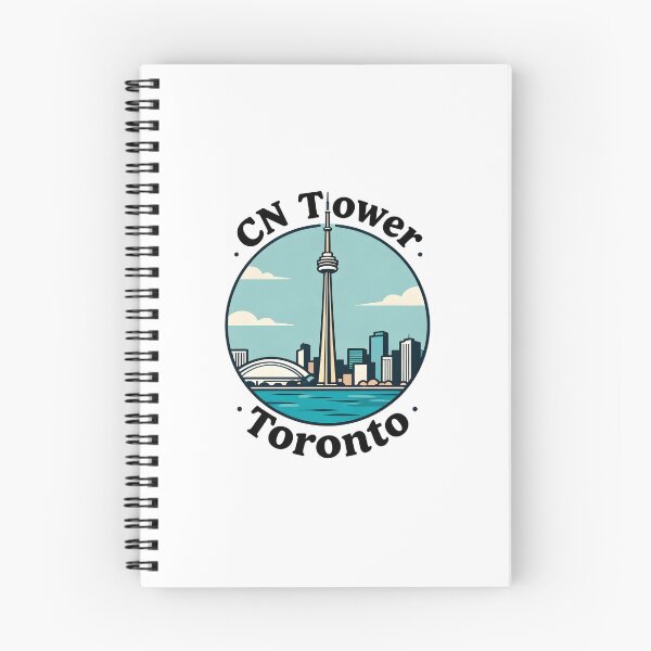 Item preview, Toronto Ontario Vintage Skyline Design designed and sold by Paper Drip.