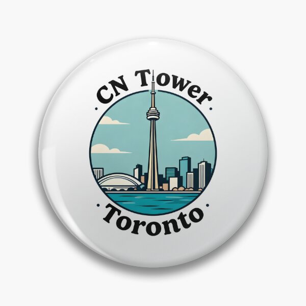 Item preview, Toronto Ontario Vintage Skyline Design designed and sold by Paper Drip.