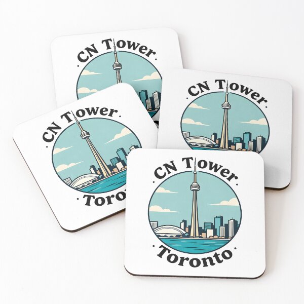 Item preview, Toronto Ontario Vintage Skyline Design designed and sold by Paper Drip.