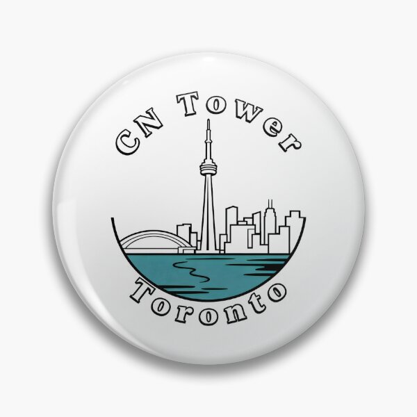 Item preview, Toronto Ontario Vintage Skyline Design designed and sold by Paper Drip.