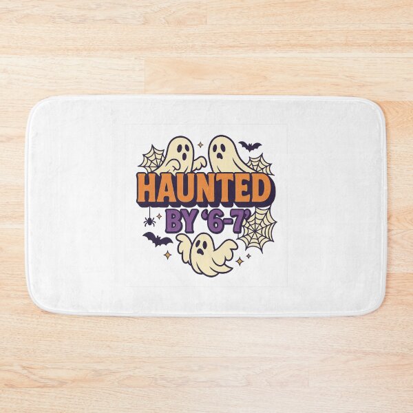 Item preview, Haunted By ‘6-7’ – Retro Halloween Typography Design designed and sold by DailyDrivesct.