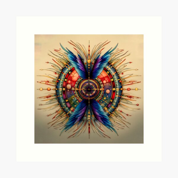 Item preview, Feather Mandala designed and sold by JPugliese.