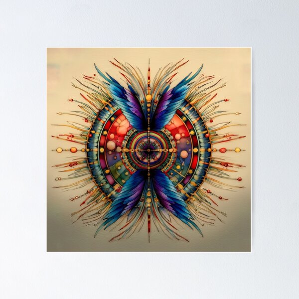 Item preview, Feather Mandala designed and sold by JPugliese.