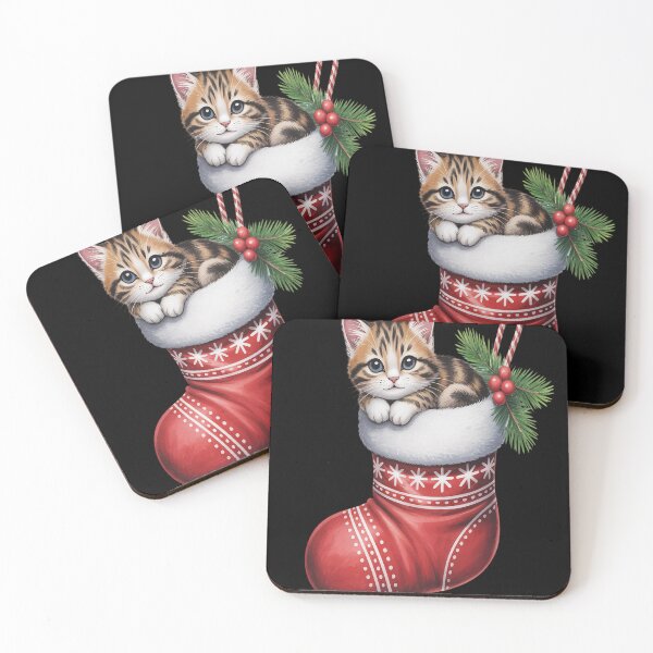 Item preview, Animal Cat Sock Christmas Stock designed and sold by VladoZork.