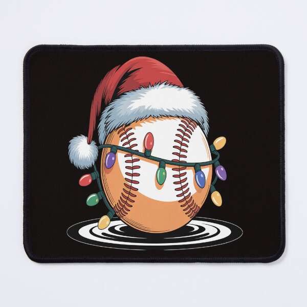 Item preview, Baseball Santa Christmas Lights Baseball Ball Funny Xmas designed and sold by VladoZork.