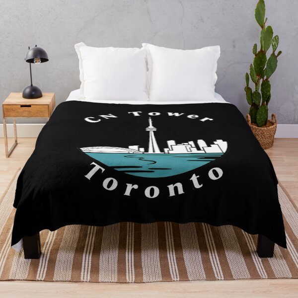 Item preview, Toronto Ontario Vintage Skyline Design designed and sold by Paper Drip.