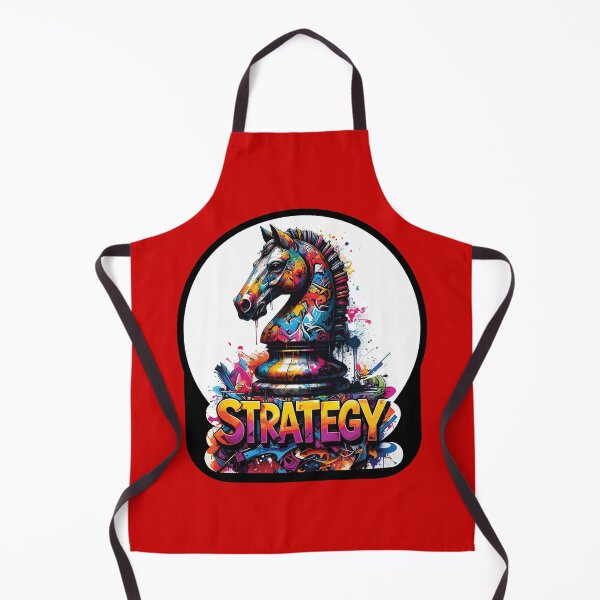 Item preview, Strategy in Color | Graffiti Knight Chess Design designed and sold by bubuknows.