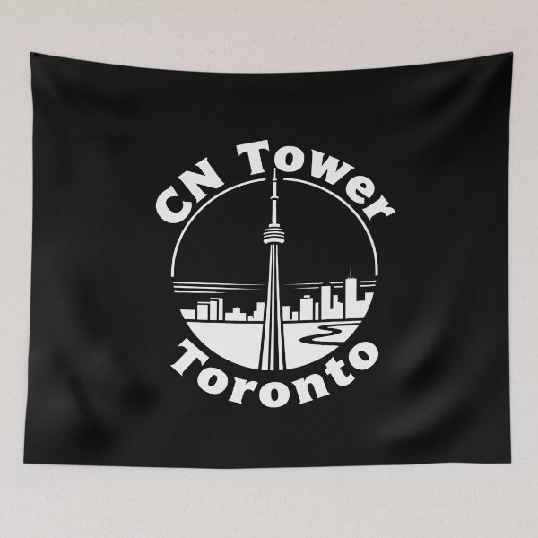 Item preview, Toronto Ontario Vintage Skyline Design designed and sold by Paper Drip.