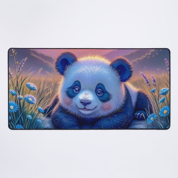 Item preview, Cute Panda at Sunset Lake designed and sold by Asmat-Artist.
