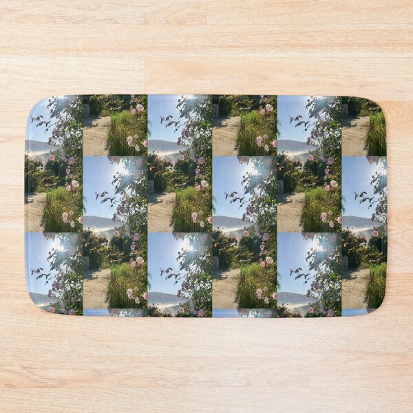 Item preview, Sunny Garden Path with Roses designed and sold by TrisaThyme.