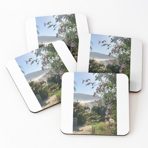 Item preview, Sunny Garden Path with Roses designed and sold by TrisaThyme.