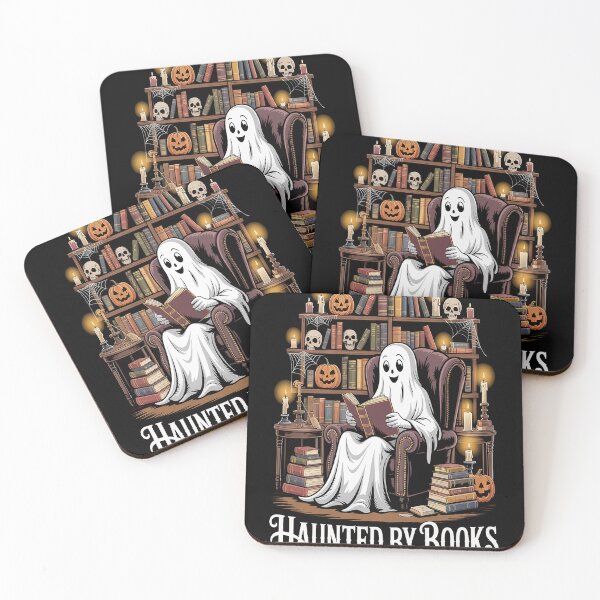 Item preview, Spooky Bookish Haunted Bookstore Halloween designed and sold by VladoZork.