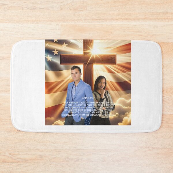 Item preview, Charlie Kirk and Candace Owen american Christian  designed and sold by SnoozyStore.