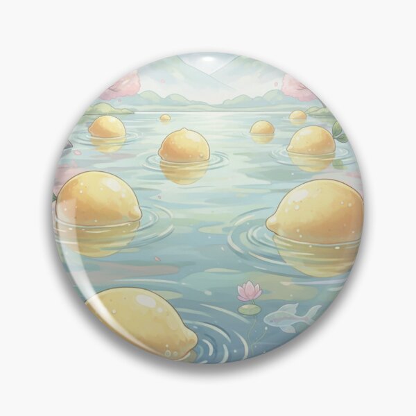 Item preview, Lemon Blossom Pond designed and sold by TacoBearDesigns.