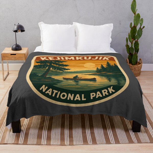 Item preview, Vintage Canadian National Park Prints: Kejimkujik designed and sold by PinUpPizzazz.