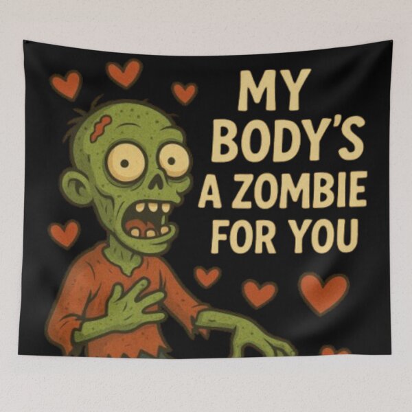 Item preview, Halloween Zombie | My Body’s a Zombie for You designed and sold by Oqueartecura.