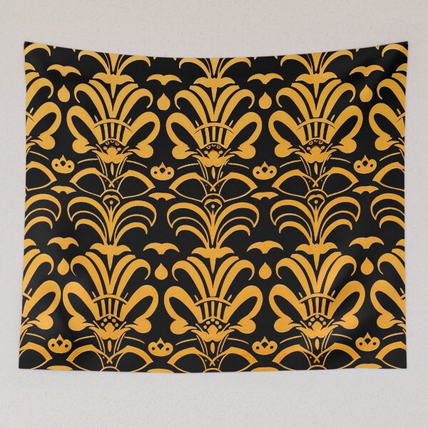 Item preview, Art Deco Elegant Golden Hues Classically Ornate Pattern  designed and sold by DEC02.