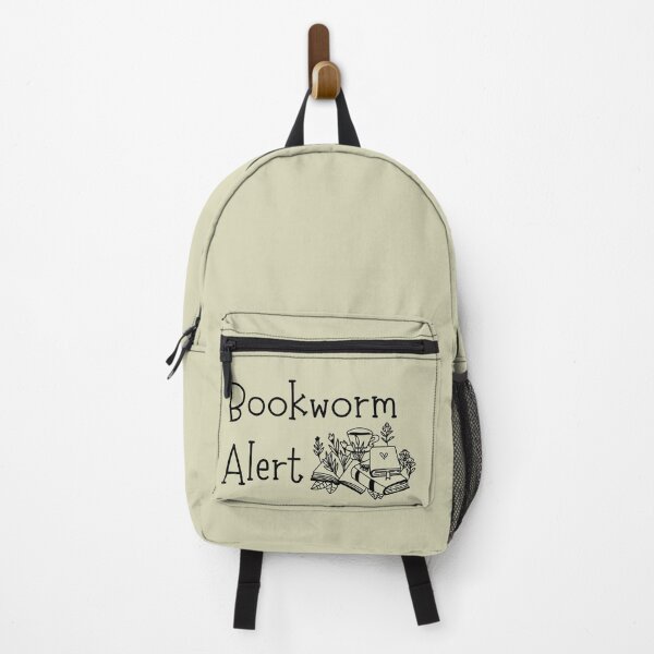 Item preview, Bookworm Alert – Pretty Book Lover Gift Design designed and sold by Furkan Al-Gburi.