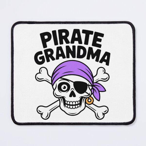 Item preview, Family Skull Pirate Grandma Crossbones Flag, Grandma Pirate Matching Skull designed and sold by Dabbing Turtle Designs.