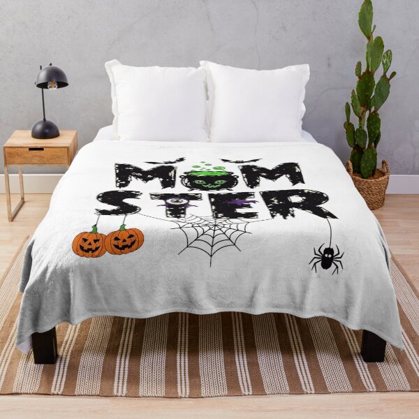 Item preview, Halloween Momster T-Shirt Women Funny Spider Bat Graphic Tee designed and sold by wabeen.