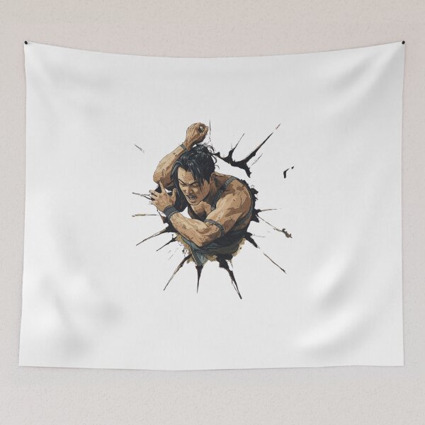 Item preview, Man Punching Through a Wall designed and sold by Mohamed  Ramadan.