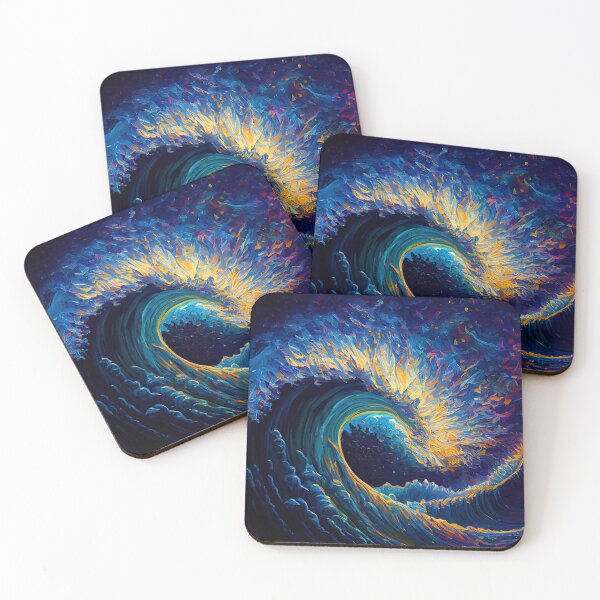 Item preview, Midnight Wave designed and sold by StimulatedHead.