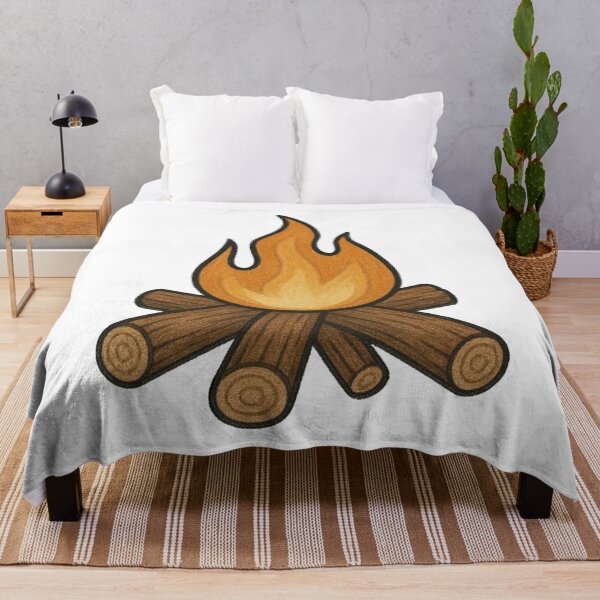 Item preview, Cozy Campfire Illustration designed and sold by Vendeloc.