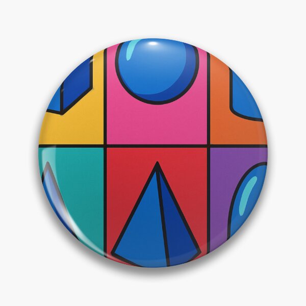Artikelvorschau, Pop-Art-Geometrie – Montessori-Geometrische Körper entworfen und verkauft von MforMontessori.