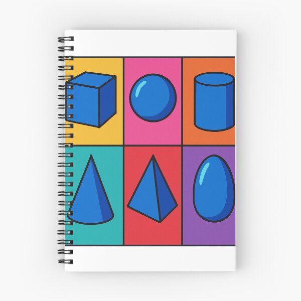 Item preview, Pop-Art Geometry – Montessori Geometric Solids designed and sold by MforMontessori.