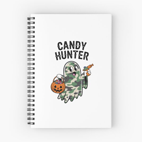 Item preview, Trick or Treat Tactics - Candy Hunter – Spooky Ghost Halloween Classic T-Shirt designed and sold by inkfluenceart.