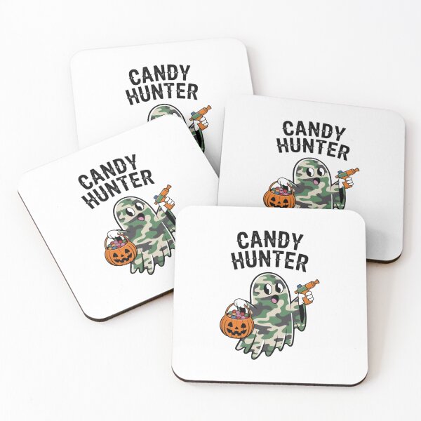 Item preview, Trick or Treat Tactics - Candy Hunter – Spooky Ghost Halloween Classic T-Shirt designed and sold by inkfluenceart.