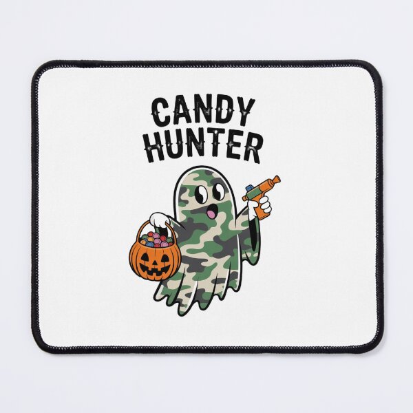 Item preview, Trick or Treat Tactics - Candy Hunter – Spooky Ghost Halloween Classic T-Shirt designed and sold by inkfluenceart.