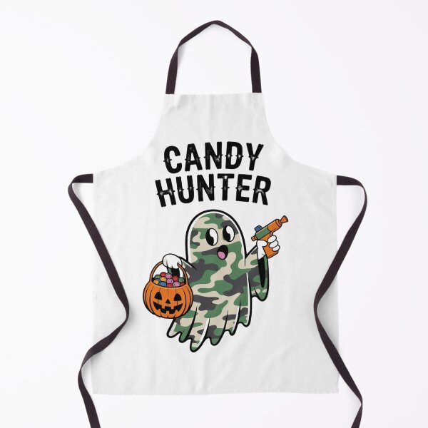 Item preview, Trick or Treat Tactics - Candy Hunter – Spooky Ghost Halloween Classic T-Shirt designed and sold by inkfluenceart.