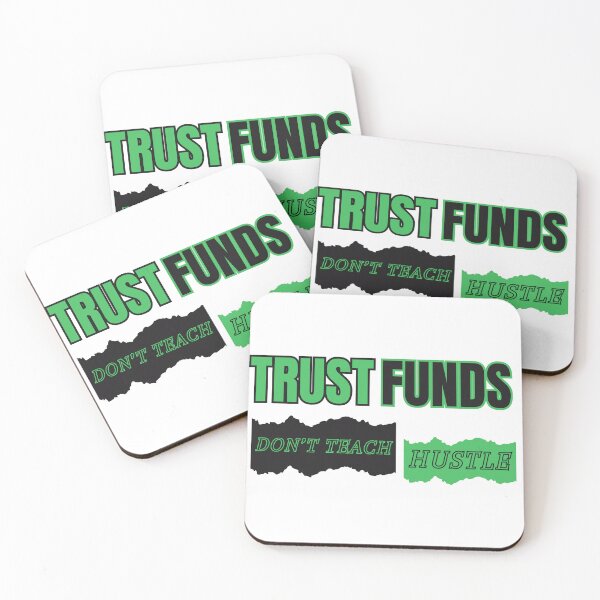 Item preview, Trust Funds Don’t Teach Hustle™ Built From Grit designed and sold by Compound Money.