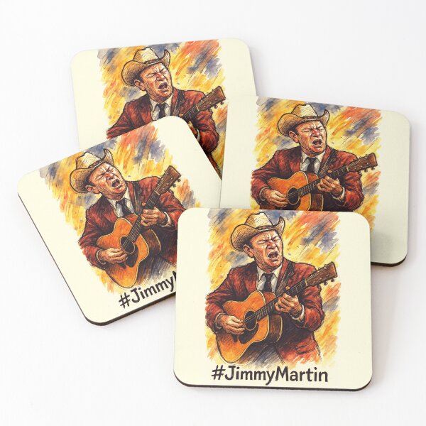 Item preview, Jimmy Martin - Bluegrass musician designed and sold by Sarcastic designs.