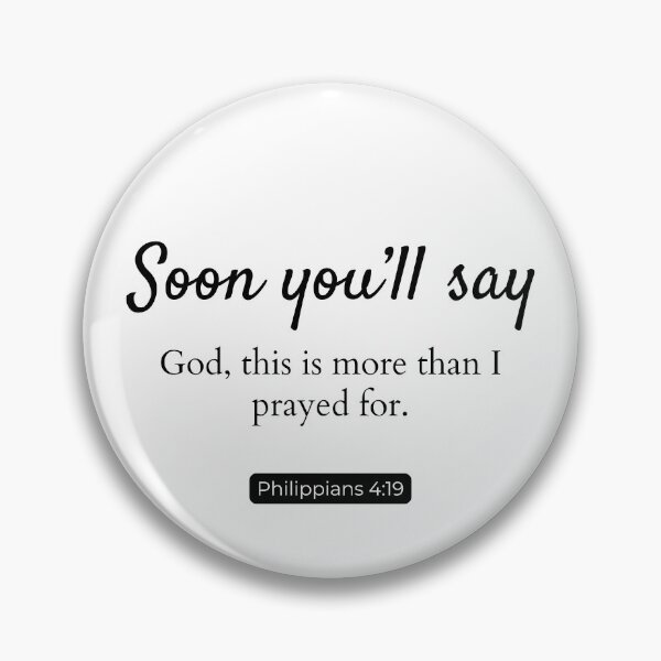 Item preview, Abundance Beyond Prayer | Philippians 4:19 designed and sold by Dwordsdaily.